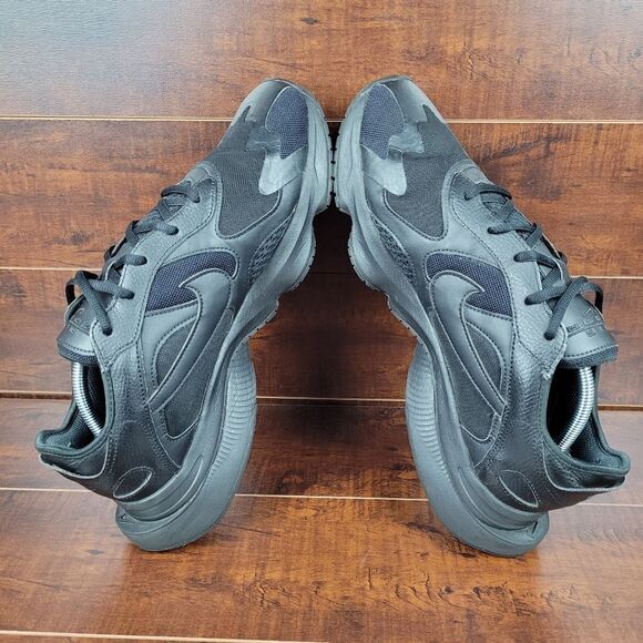 Nike Air Zoom Division Triple Black Athletic Running Shoes Sneakers Mens Size 12 - Picture 6 of 9